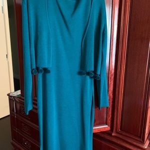 Sweat Skirt with detachable top -2 one dark green (L) & one black (M)